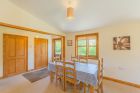 Spacious dining area, Lodge with Hot Tub York.